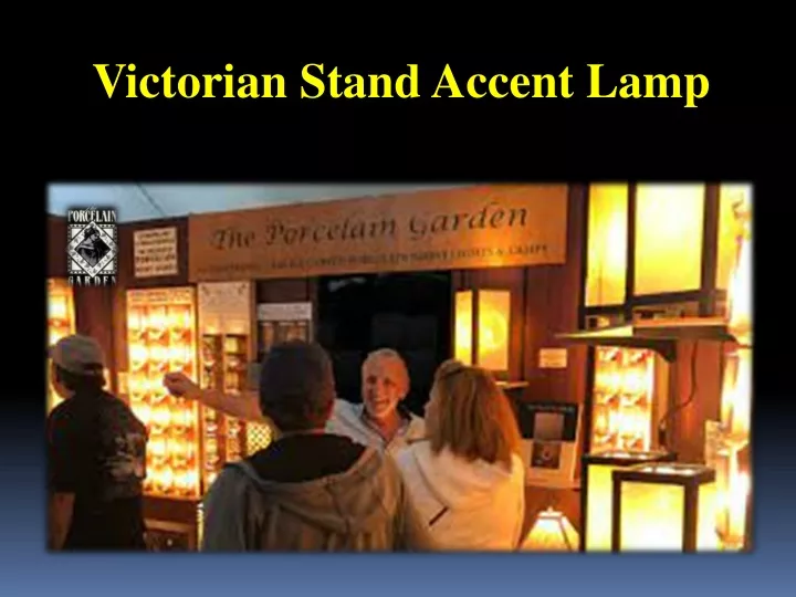 victorian stand accent lamp