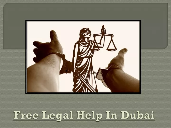 free legal help in dubai