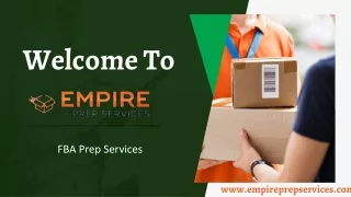 Welcome To Empire Prep Services