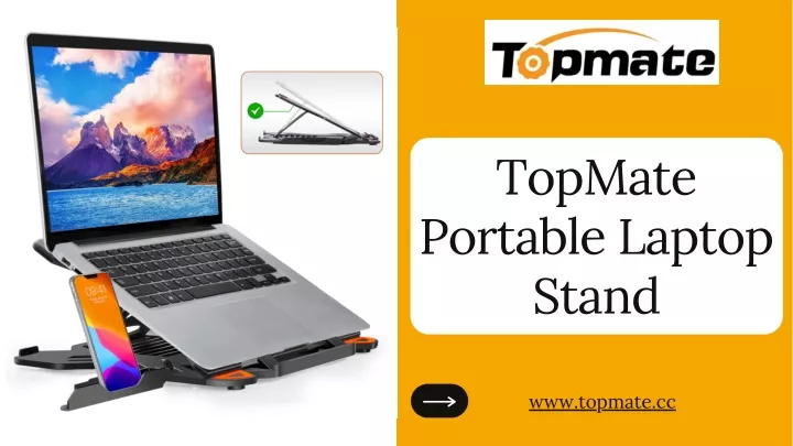 topmate portable laptop stand