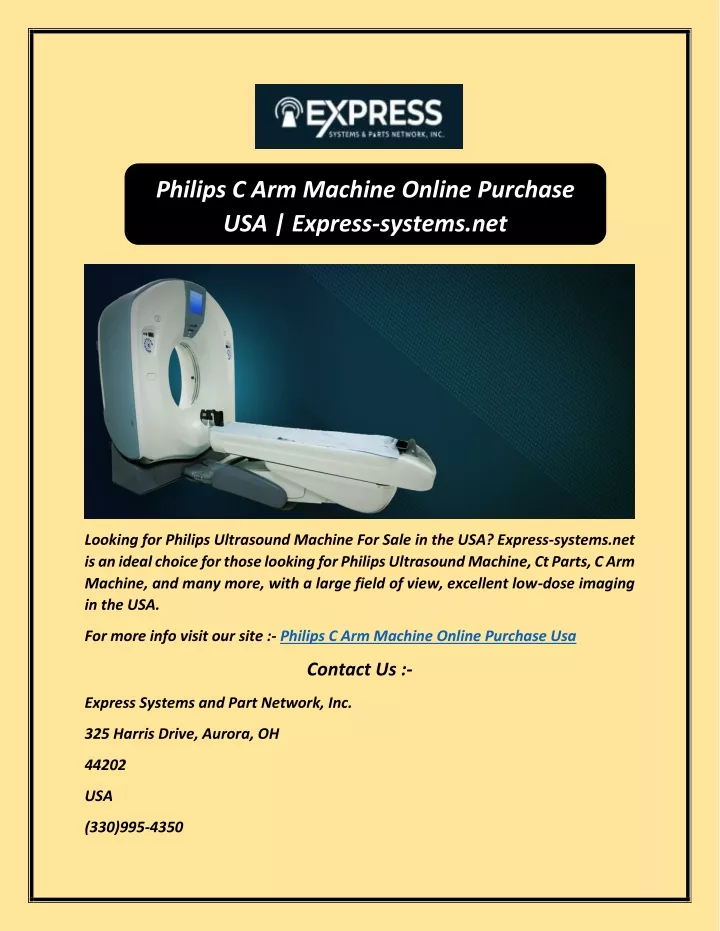philips c arm machine online purchase usa express