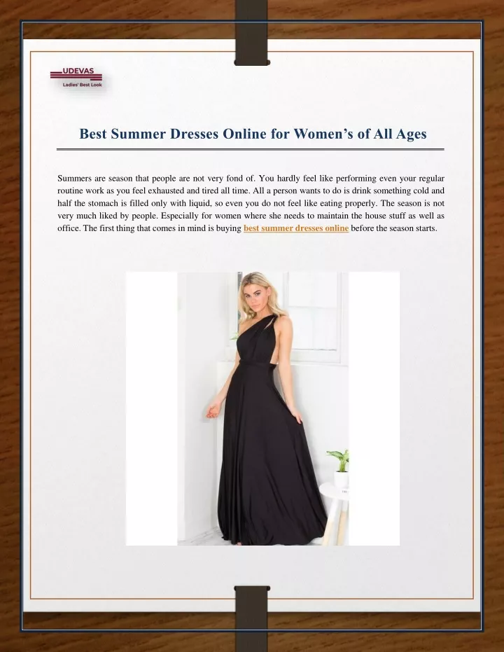 best summer dresses online for women s of all ages