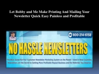 let bobby and me make printing and mailing your
