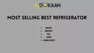 Top Most Selling Refrigerator in Pakistan | MyDukaan.Pk