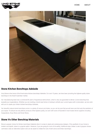 Kitchen Benchtops Adelaide