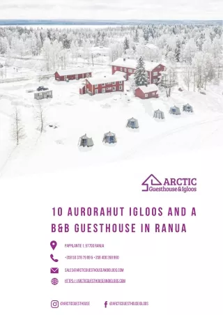 Arctic Guesthouse & Igloos English Business Presentation
