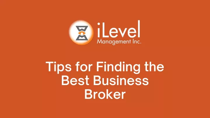 tips for finding the best business broker