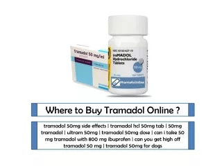 Where can I purchase Tramadol? – Click on Quality Tramadol