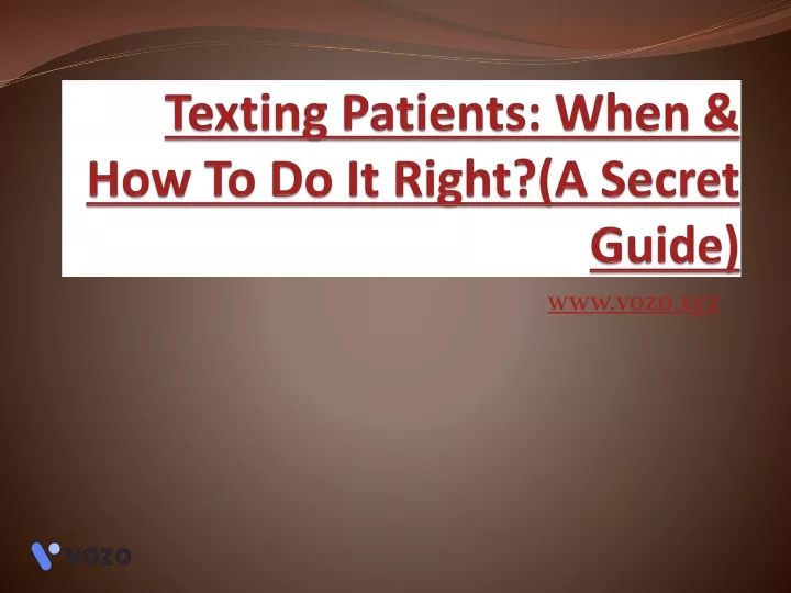 texting patients when how to do it right a secret guide