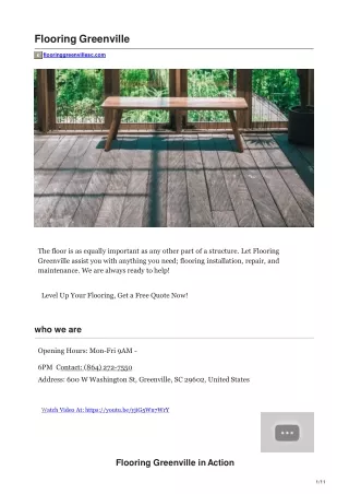 flooring greenville
