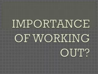 importance of working out
