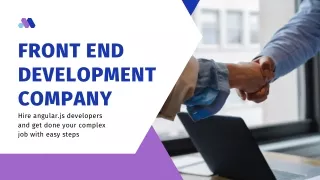Front End Development Company
