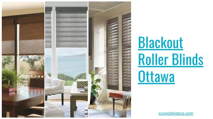 blackout roller blinds ottawa