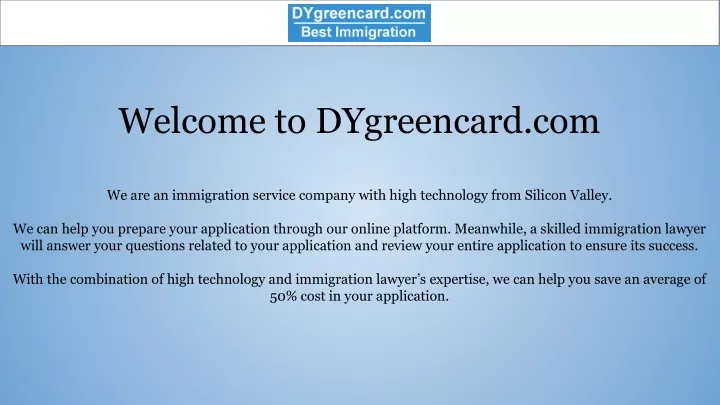 welcome to dygreencard com