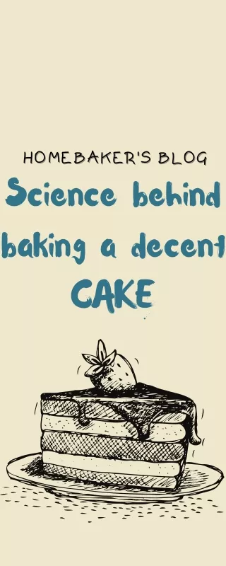 baking a decent cake
