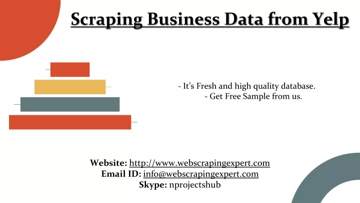 it s fresh and high quality database get free sample from us