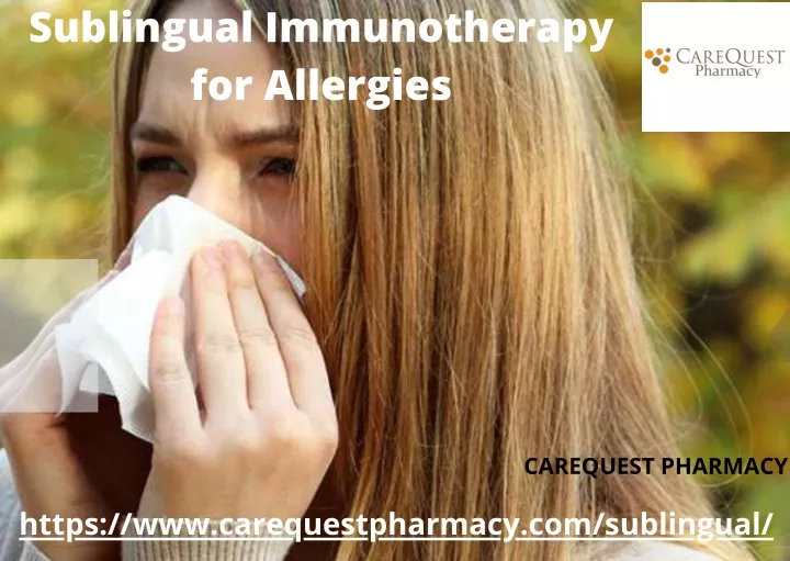 sublingual immunotherapy for allergies