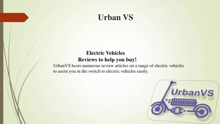urban vs