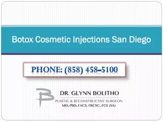 botox cosmetic injections san diego