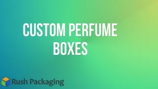custom perfume boxes