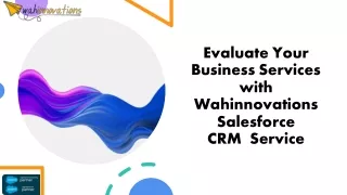 evaluate your business services with