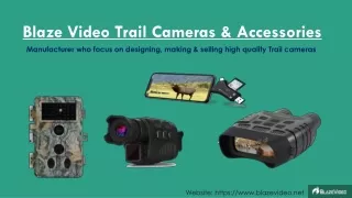 Hunting Camera for Sale By Blazevideo