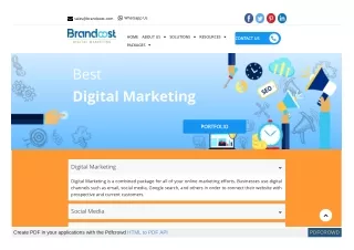Best Digital Marketing Company Brandoost