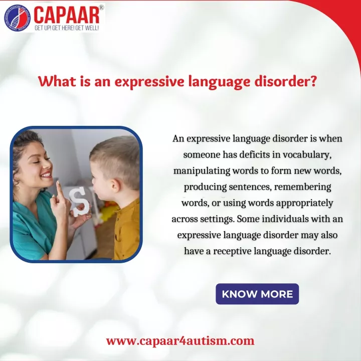 what is an expressive language disorder