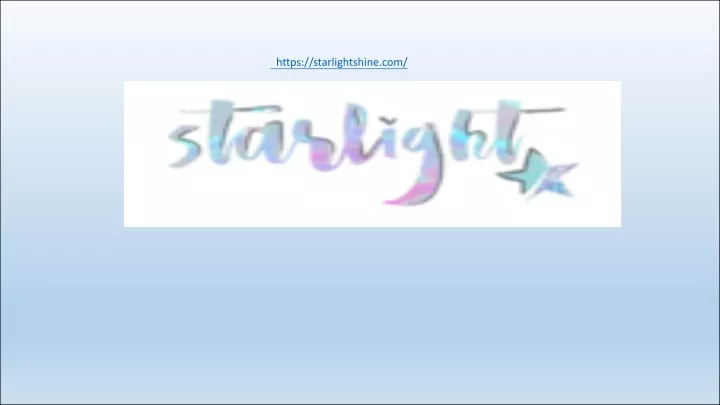 https starlightshine com