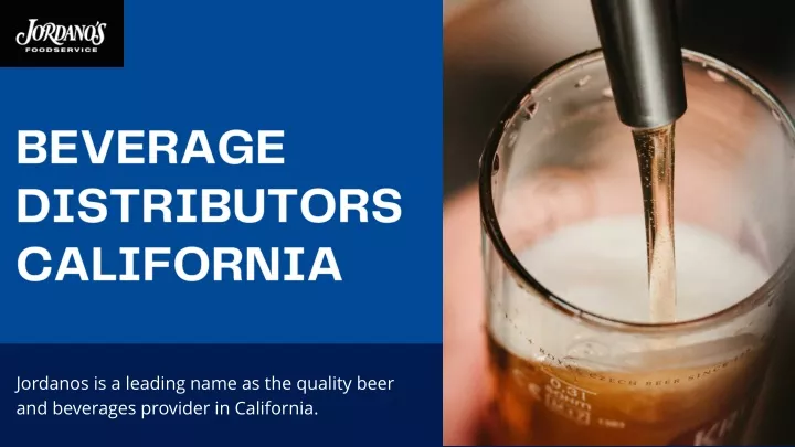 beverage distributors california