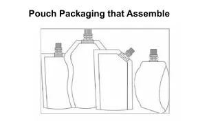 pouch packaging that assemble