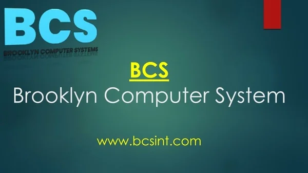 Brooklyn Computer System Advance System Solutions To Manage Workforce