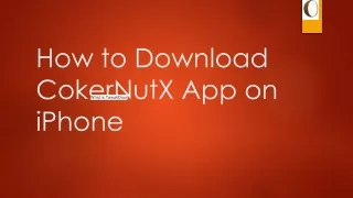 what is home news how to use cokernutx