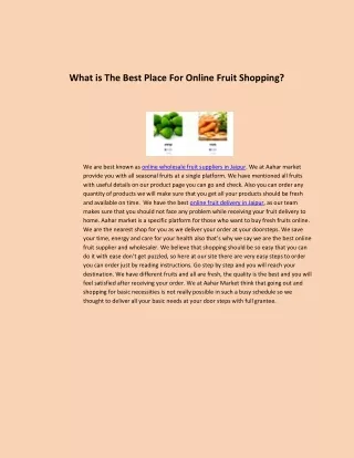 What is The Best Place For Online Fruit Shopping-converted