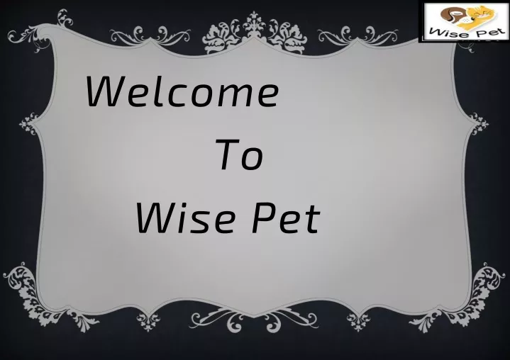 welcome to wise pet