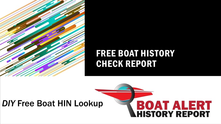 free boat history check report