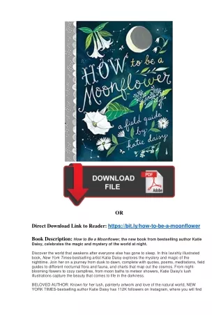 [PDF] Free Download How to Be a Moonflower [epub] by Katie Daisy - Full Book