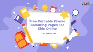 Free Printable Flower Colouring Pages For Kids Online