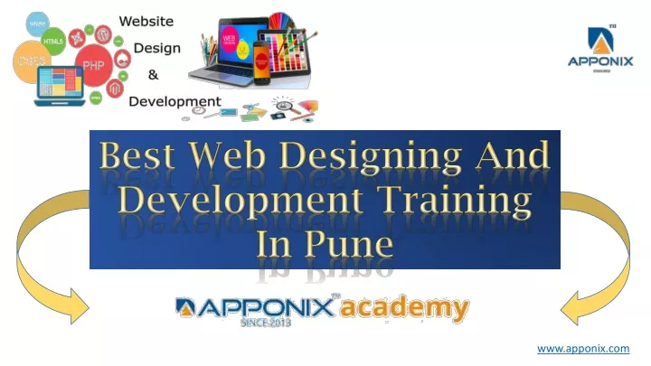 best web d esigning a nd development training