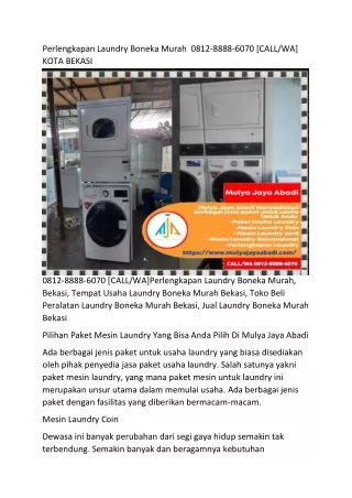 Perlengkapan Laundry Boneka Murah  0812-8888-6070 [CALL,WA] KOTA BEKASI (2)
