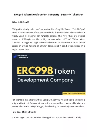 erc998 token development company security