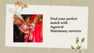 Agarwal Matrimony