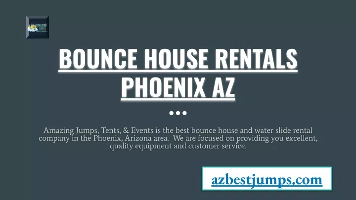 bounce house rentals phoenix az