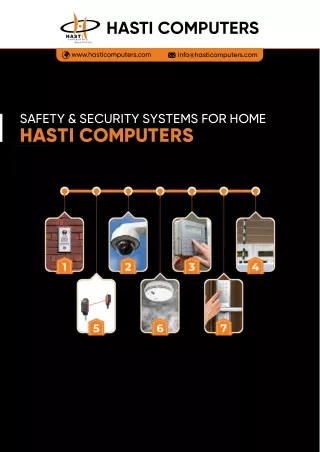 Safety & Security Systems for Home by Hasti Computers