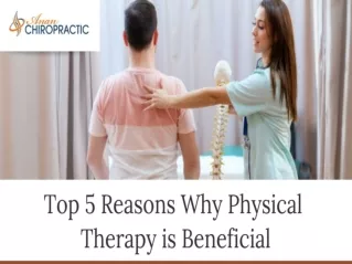 Why Physical Therapy Is Beneficial for People