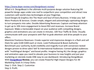 https www dope review com designbeast review what