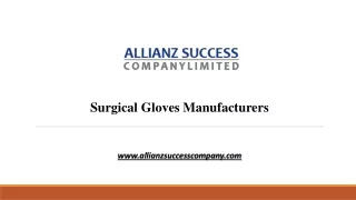 Surgical Gloves Manufacturers
