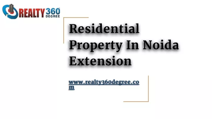 residential property in noida extension