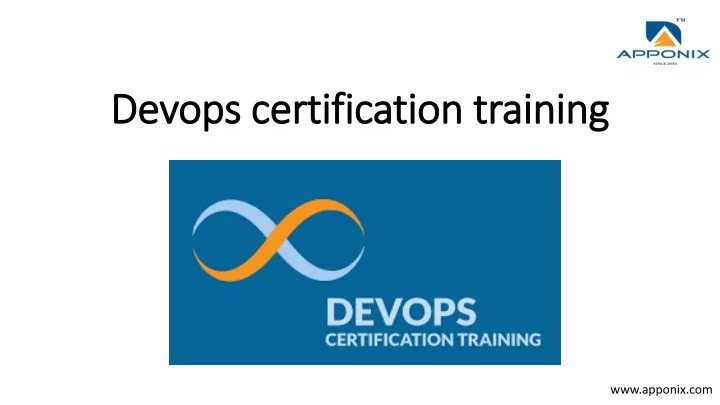 devops certification training