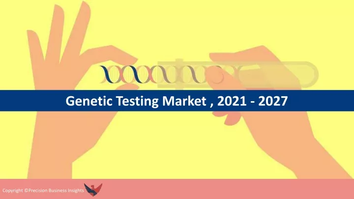 genetic testing market 2021 2027